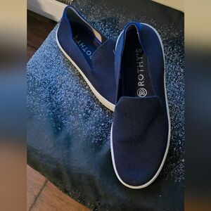 Rothy's Women's Size 6.5 Blue Slip-On Loafers